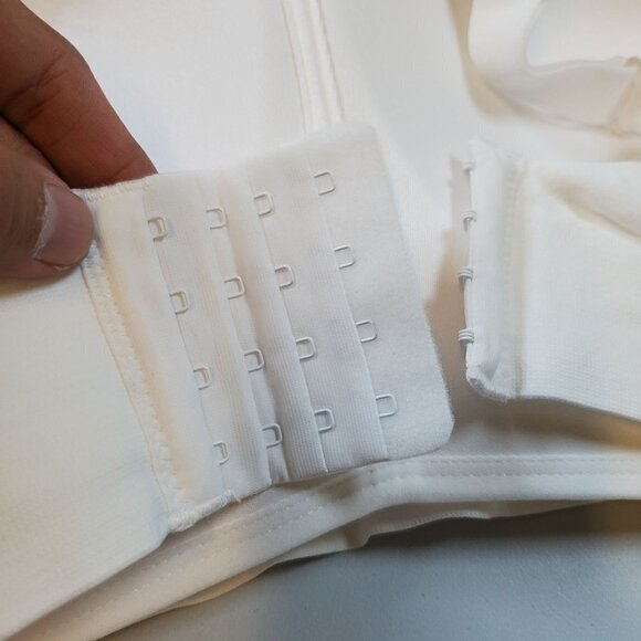 Supportive Comfort Wireless Shaping Bra Size 4XL NWT Womens Shapewear White - Picture 6 of 12